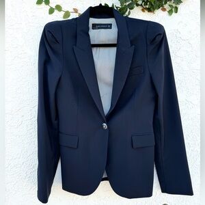 Zara Navy Blue Blazer